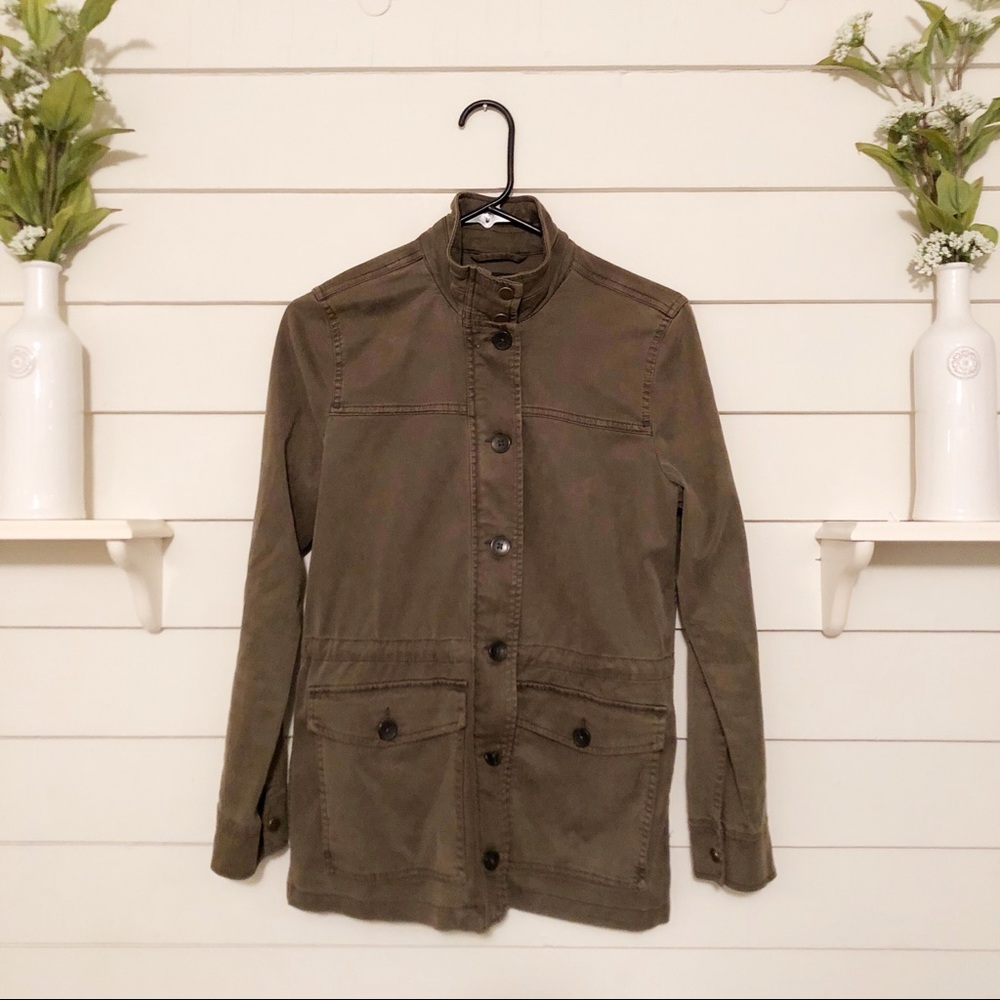 Lucky Brand Olive Green Utility Jacket